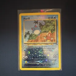 Pokemon Marill 11/18 Southern Islands Reverse Holo Promo Card English - Image 1