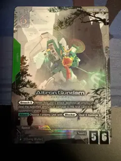 Gundam Card Game Altron Gundam LR+ GD03-018 Steel Requiem USA Seller English - Image 1