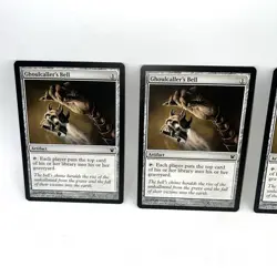 MTG 4x Ghoulcaller's Bell x4 NM Innistrad Magic Artifact Common Playset - Image 2