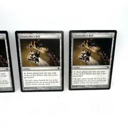 MTG 4x Ghoulcaller's Bell x4 NM Innistrad Magic Artifact Common Playset - Image 3