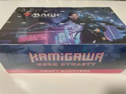 Magic the Gathering (MTG) Kamigawa Neon Dynasty Draft Booster Box - New/Sealed - Image 1