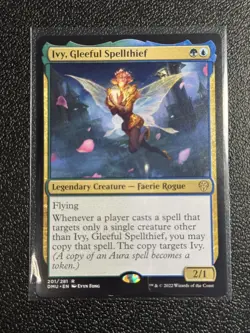 Dominaria United Ivy, Gleeful Spellthief #201 NM - Image 1