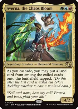 MTG Foundations: Jumpstart - Averna the Chaos Bloom (Anime Art) - Image 1