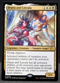 MTG Drana and Linvala - March of the Machine #222 - Image 1