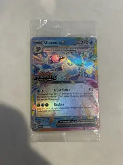 Glaceon Ex 026/131 SEALED Stamped Promo Prismatic Evolutions Pokemon TCG✅ NM/M✅ - Image 1