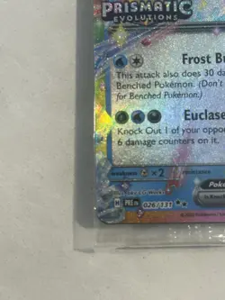 Glaceon Ex 026/131 SEALED Stamped Promo Prismatic Evolutions Pokemon TCG✅ NM/M✅ - Image 4