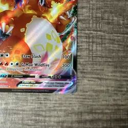 Pokemon TCG Charizard VMAX Darkness Ablaze Holo Ultra Rare Card 020/189 NM - Image 4