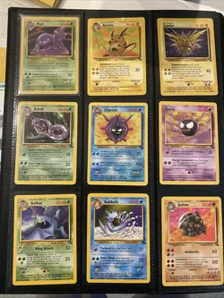100% Complete Fossil Set 62/62 Original 1999 WOTC Pokemon Cards LP-NM - Image 4