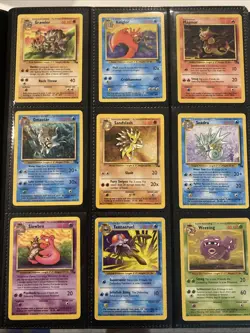 100% Complete Fossil Set 62/62 Original 1999 WOTC Pokemon Cards LP-NM - Image 5