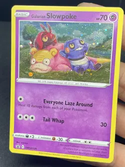 Galarian Slowpoke SwSh 126 Black Star Promo - Pokemon TCG - Image 3
