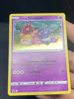 Galarian Slowpoke SwSh 126 Black Star Promo - Pokemon TCG - Image 4