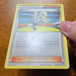Korrina 95/111 - Furious Fists Uncommon Supporter 2014 - Pokemon TCG Card LP - Image 3
