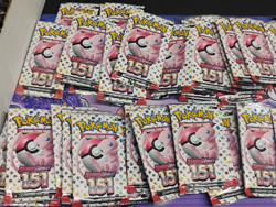 Bulk Lot EMPTY Pokemon 151 Empty S&V Booster MEW Artwork Wrappers SOLD AS IS - Image 3