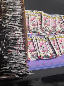 Bulk Lot EMPTY Pokemon 151 Empty S&V Booster MEW Artwork Wrappers SOLD AS IS - Image 5