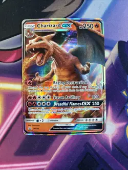 Charizard GX SM195 Sm Holo Sun & Moon Black Star Promo Pokemon LP - Image 1