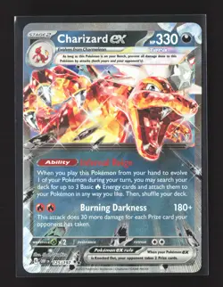 Pokemon Prize Pack Series Cards #125/197 Holo Charizard ex - Image 1