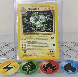 Pokemon TCG Magneton 28/110 Legendary Collection 2002 MP - Image 1