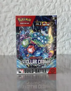 Pokemon Scarlet & Violet 7 Stellar Crown Prerelease Build And Battle Kit Sealed - Image 1