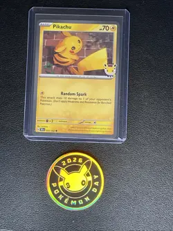 Pokemon day 2026 Pikachu Promenade With Coin - Image 1