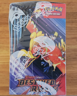 Pokemon SV10 Destined Rivals Sealed Booster Box Display 36 Packs - Image 4