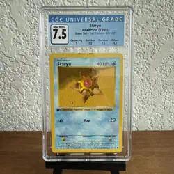 Staryu Pokemon 1999 Base Set 1st Edition 65/102 CGC 7.5 - Image 1