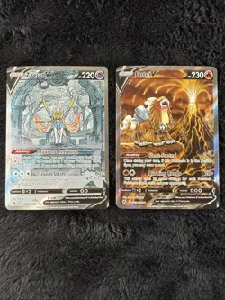 Pokemon TCG Crown Zenith Zacian & Entei V GG48-GG36/GG70 Lot Of 2 - Image 1