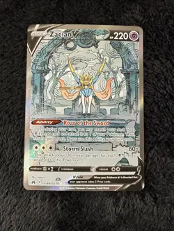 Pokemon TCG Crown Zenith Zacian & Entei V GG48-GG36/GG70 Lot Of 2 - Image 4