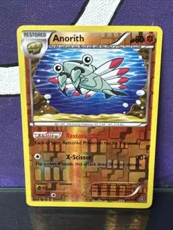 Reverse Holo Anorith 56/114 Uncommon XY - Steam Siege Pokemon TCG - Image 1