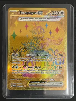 Pokemon TCG Terapagos ex 180/131 Hyper Rare - Prismatic Evolutions - Pack Fresh✅ - Image 3