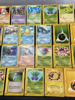 (30) Pokemon Pokemon Lot Expedition E Reader Pikachu Vileplume Gloom Oddish - Image 3
