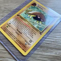 Kabuto Common 50/62 LP/Pl 1st Edition Fossil Pokemon - Image 4