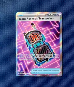 Team Rockets Transceiver 263/217 Pokemon TCG Ascended Heroes Full Art Fresh Pull - Image 1