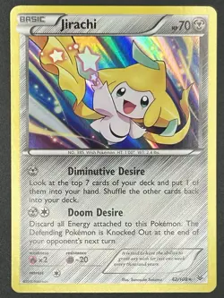 Pokemon TCG Jirachi 42/108 Roaring Skies Holo - Image 1