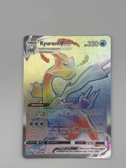 Pokemon TCG Kyurem VMAX 197/196 Lost Origin Rainbow Secret Rare NM/MT Condition - Image 1