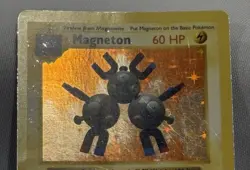 1999 Pokemon #9 Magneton Shadowless Holo - Image 4