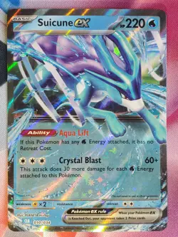 Suicune ex CLB 010/034 Holo Pokemon Trading Card Game Classic Collection English - Image 1