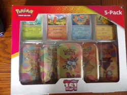 POKEMON Scarlet & Violet 151 Trading Card Game Factory Sealed Box has small tear - Image 1
