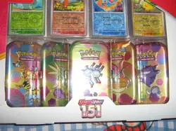 POKEMON Scarlet & Violet 151 Trading Card Game Factory Sealed Box has small tear - Image 3
