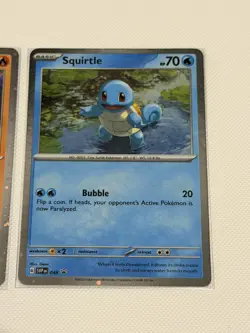 151 Promo Card Bundle: Bulbasaur, Charmander, Squirtle - SVP046 SVP047 SVP048 NM - Image 4