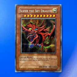 Slifer the Sky Dragon (Secret Rare) GBI-001,002,003 Yu-Gi-Oh! NM - Image 5