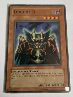 Yu-Gi-Oh! Lord of D. SDK-041 Super Rare Unlimited - Image 1