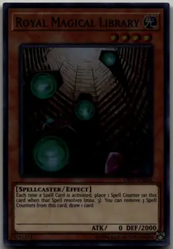 Royal Magical Library Super Rare OTS Tournament Pack 7 OP07-EN004 LP - Image 1