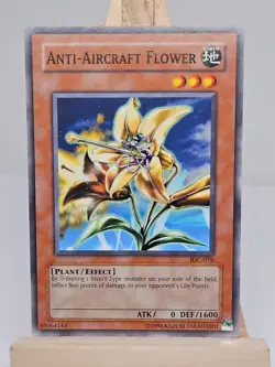 Yu-Gi-Oh! TCG Anti-Aircraft Flower Invasion of Chaos IOC-076 Unlimited Common - Image 1