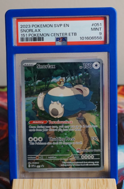 Snorlax 051 Sv: Scarlet & Violet Pokemon Center Exclusive Promo Cards Holo - Image 1