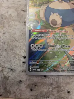 Snorlax - 051 (Pokemon Center Exclusive) 051 Sv: Scarlet & Violet Promo Cards - Image 2
