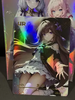 GODDESS STORY PINK BEAUTIES UR-011 HERTA HONKAI STAR RAIL ANIME WAIFU CARD - Image 1