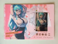 Dream Couple 2 Large Film Card Anime Waifu Series Sexy Goddess Story ShengKa - Image 2
