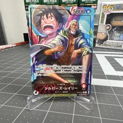 Silvers Rayleigh OP12-001 Leader 5000 Power One Piece Card Japanese - Image 1