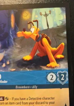 Pluto - Clever Cluefinder 157/204 Uncommon Whispers In The Well Disney Lorcana - Image 3