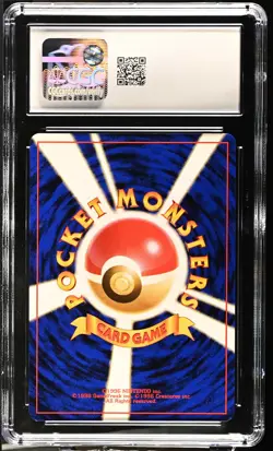 CGC 9 MINT Blastoise 1998 CD Promo Japanese 9 Holo SWIRL Pokemon Card - Image 2